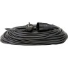 Удлинитель Glanzen ES-20-005 (20 м, черный)