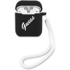 Чехол CG Mobile Guess для AirPods 1&2 GUACA2LSVSBW (черный/белый)
