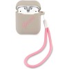 Чехол CG Mobile Guess для AirPods 1&2 GUACA2LSVSGP (серый/розовый)