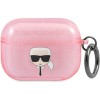 Чехол CG Mobile Karl Lagerfeld для AirPods Pro KLAPUKHGP (розовый)