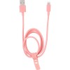 Кабель Miniso 5726 USB Type A - Lighting (1 м, розовый)