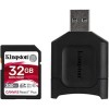Карта памяти Kingston Canvas React Plus SDHC 32GB (с кардридером)