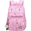 Школьный рюкзак Hengde Lucky Day Космос (розовый)